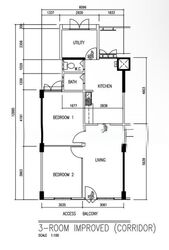 Blk 128 Bukit Merah View (Bukit Merah), HDB 3 Rooms #587118201